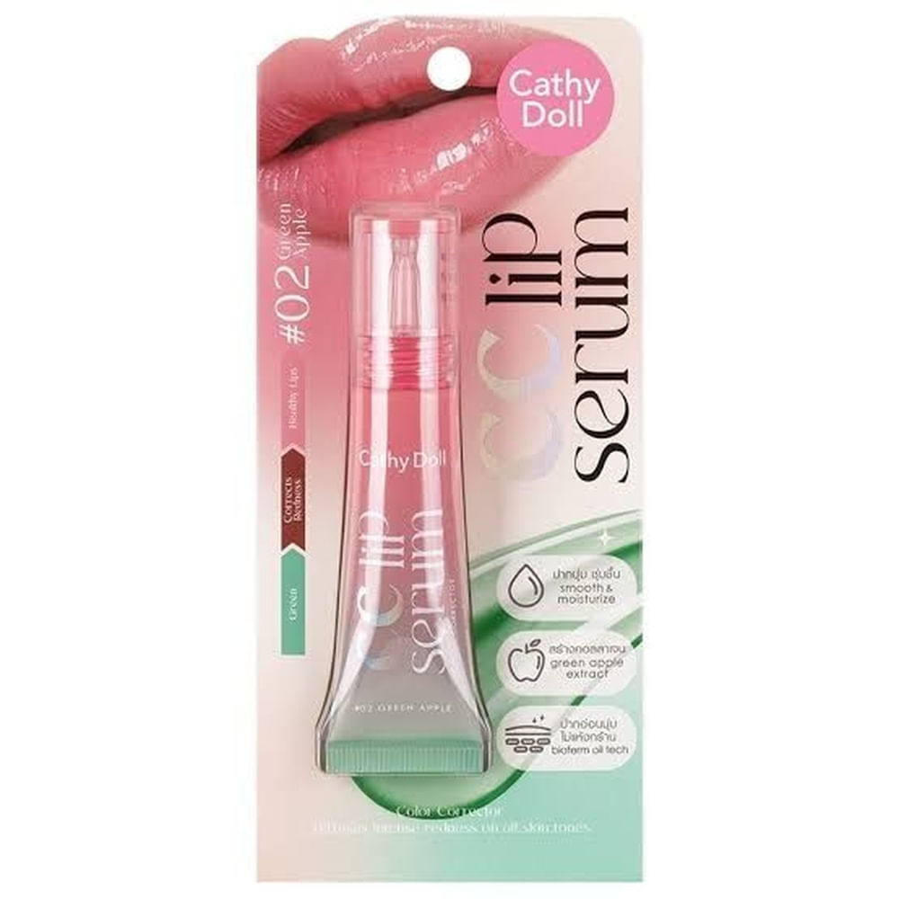 Cathy Doll CC Lip Serum Corrector 10gr # 02 Green Apple