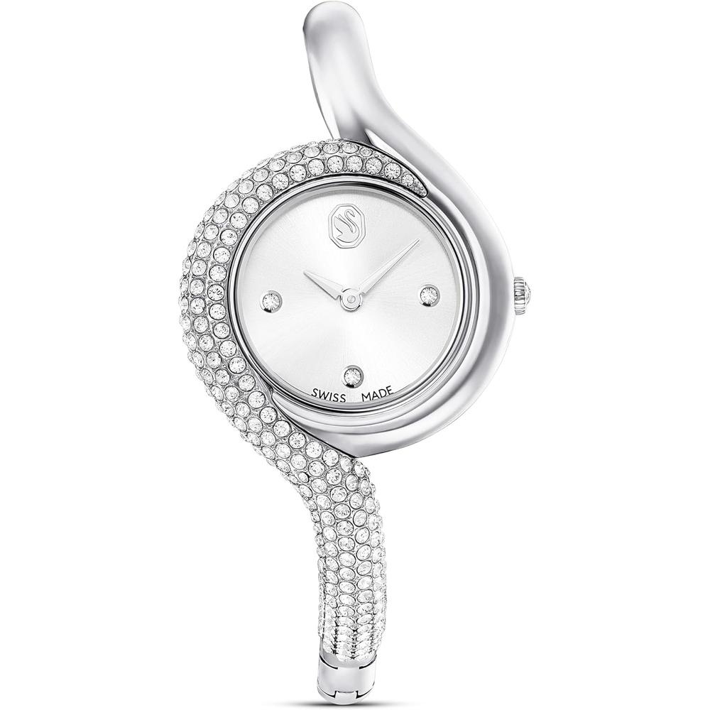 SWAROVSKI RELOJ DEXTERA ASYMMETRIC PARA MUJER | SILVER TONE