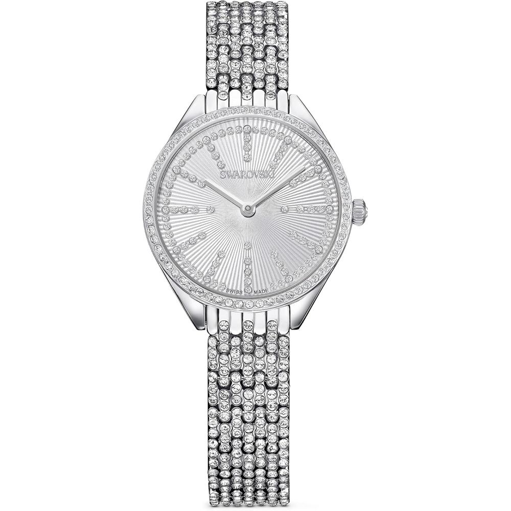 SWAROVSKI RELOJ ATTRACT CRYSTAL PARA MUJER | STAINLESS STEEL FINISH