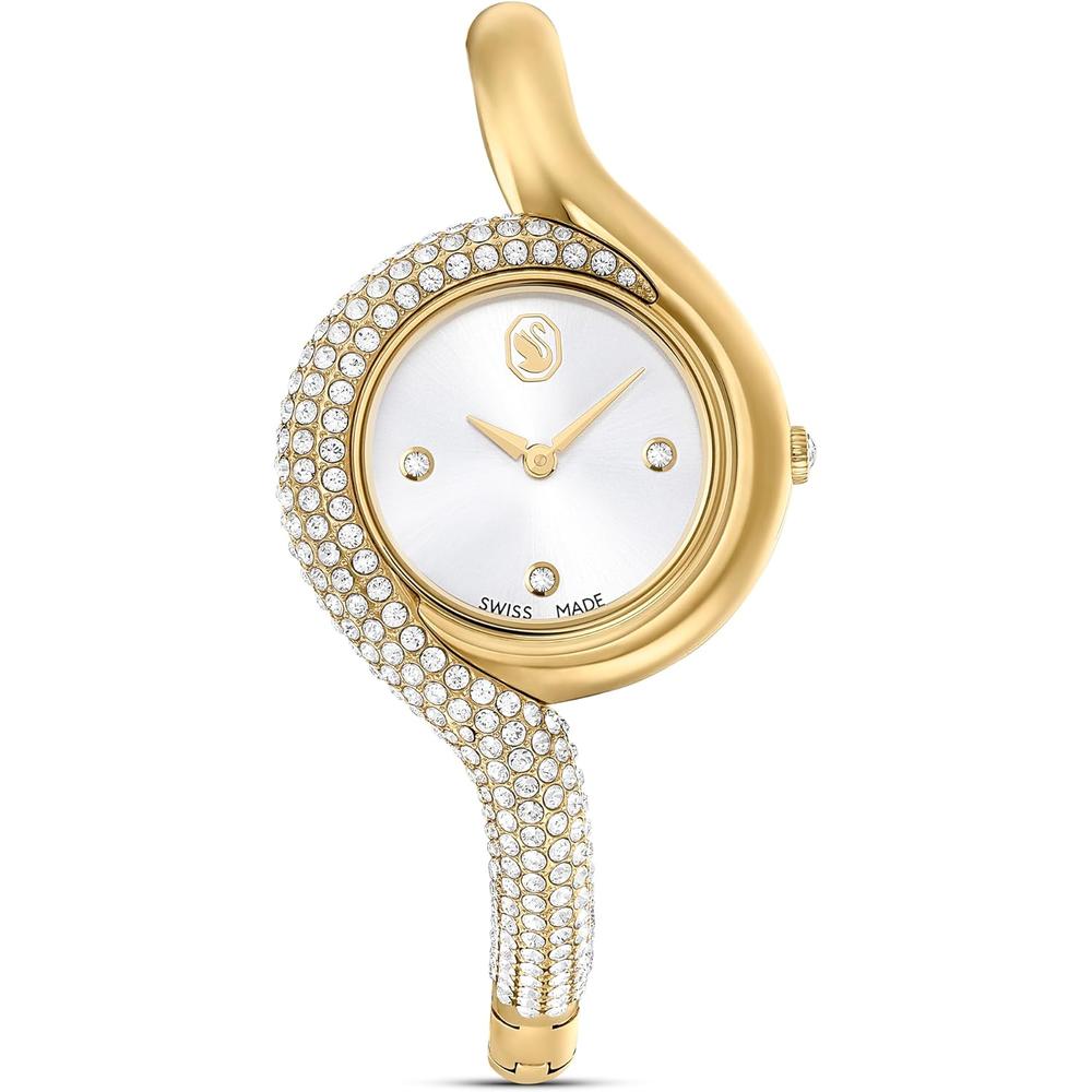 SWAROVSKI RELOJ DEXTERA ASYMMETRIC PARA MUJER | GOLD TONE