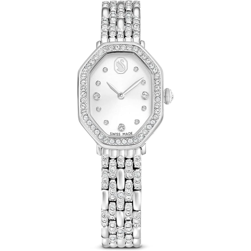 SWAROVSKI RELOJ DEXTERA OCTAGON PARA MUJER | SILVER TONE