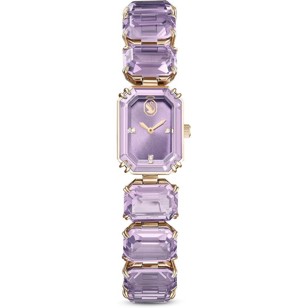 SWAROVSKI RELOJ OCTAGON PARA MUJER | CHAMPAGNE GOLD-TONE