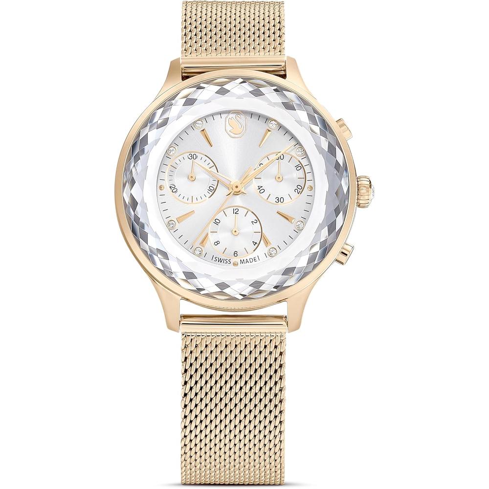 SWAROVSKI RELOJ NOVA CHRONO PARA MUJER | GOLD TONE