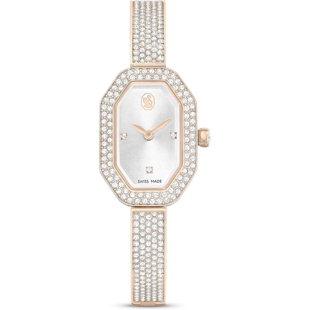SWAROVSKI RELOJ DEXTERA BANGLE PARA MUJER | CHAMPAGNE GOLD
