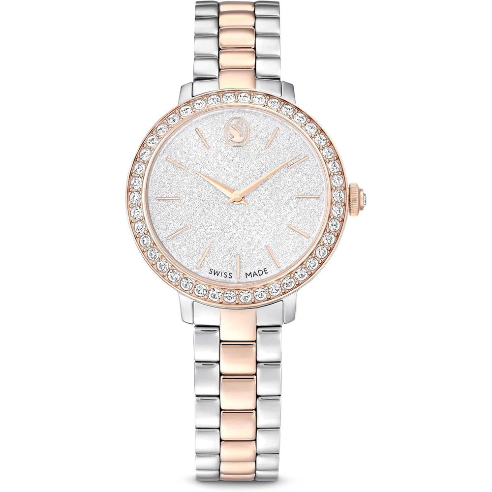 SWAROVSKI RELOJ MATRIX 3-LINK PARA MUJER | ROSE-GOLD TONE FINISH