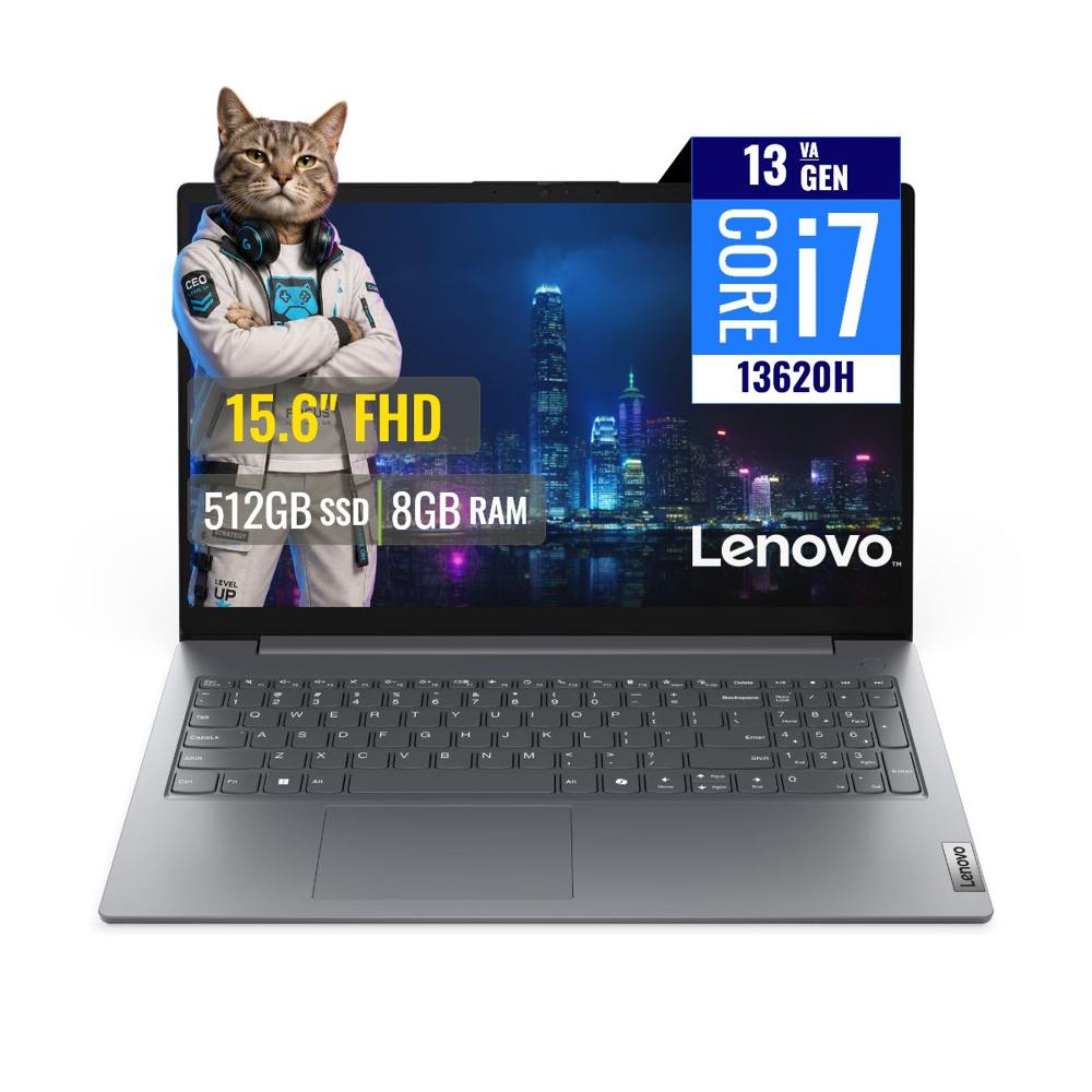 Laptop Lenovo V15 G5 IRL Intel Core i7 13620H 8GB RAM 512GB SSD M.2 15.6 FHD FreeDOS 83GW005GLD