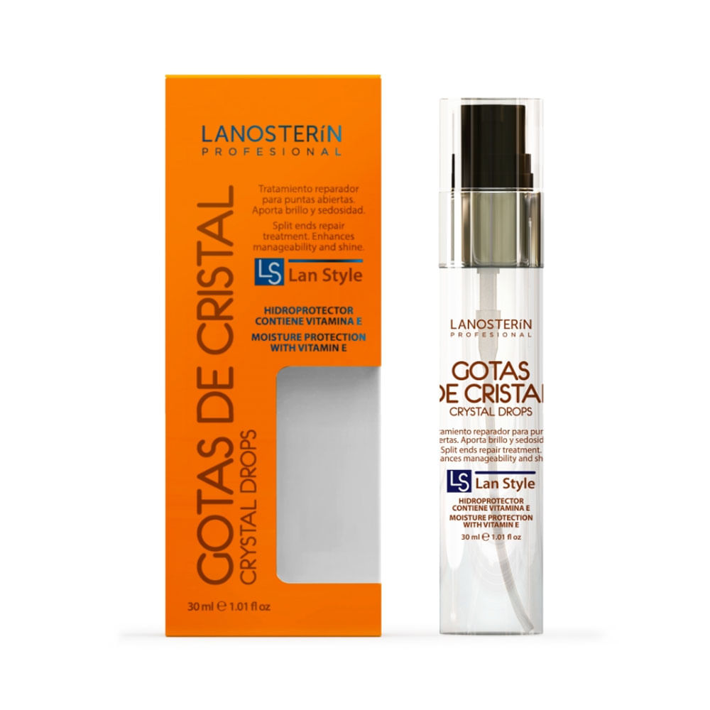 Reparador de Puntas Lanosterin Gotas de Cristal 30 ml
