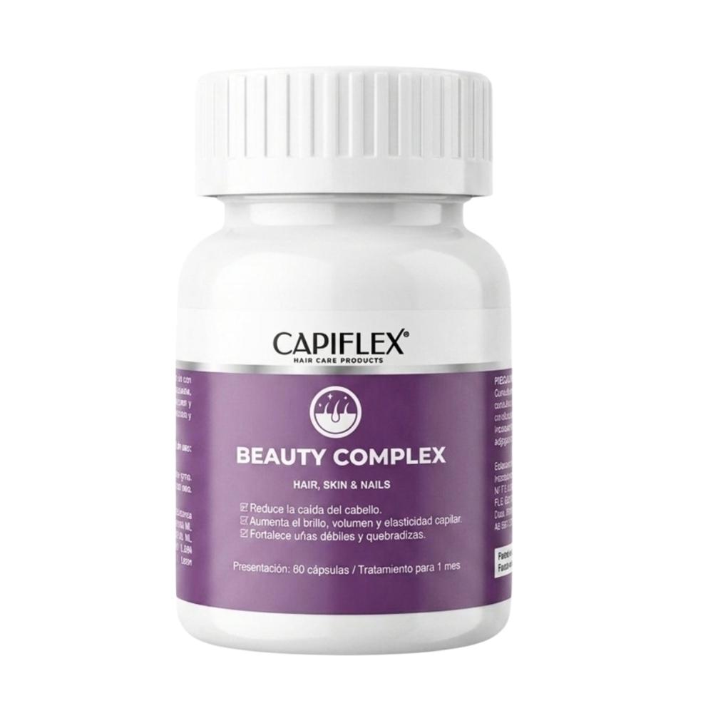 Multivitamínico Capilar con Biotina y Cistina Capiflex Beauty Complex ...