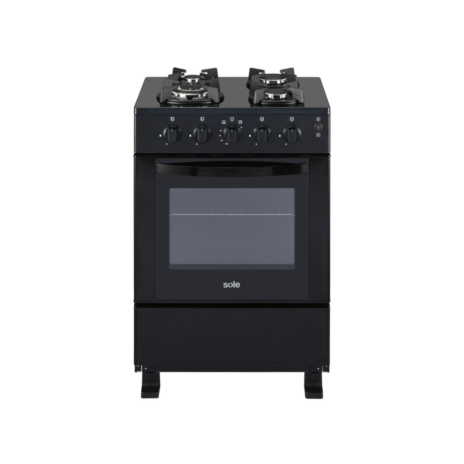 Cocina de Pie Sole a Gas 4 Quemadores 60 cm 3120COSOL043