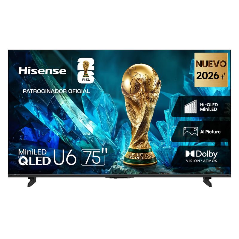 Televisor Hisense 75 pulgadas 75U6ESG