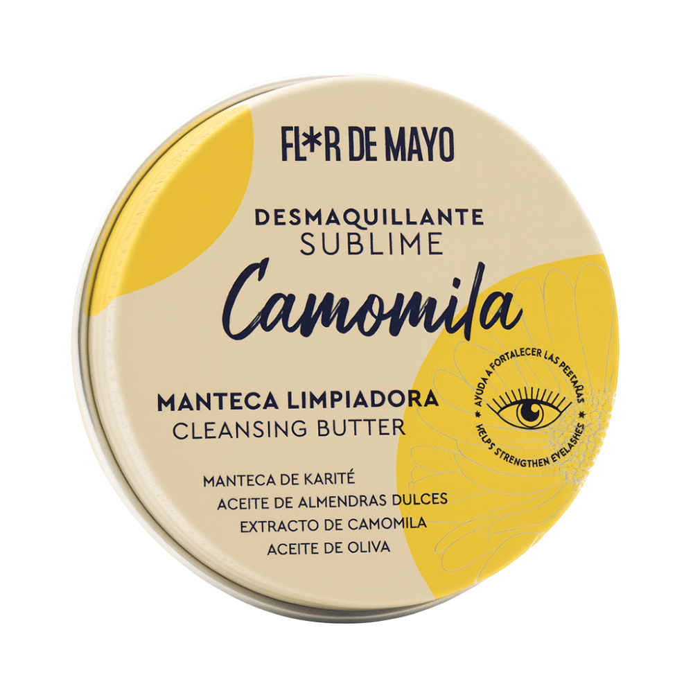 Desmaquillante Flor de Mayo Camomila manteca de karité 80 g