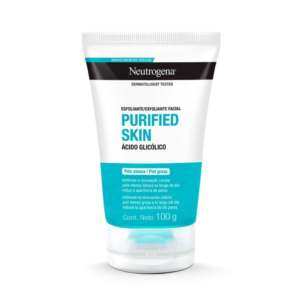Exfoliante facial Neutrogena Purified Skin ácido glicólico 100 ml