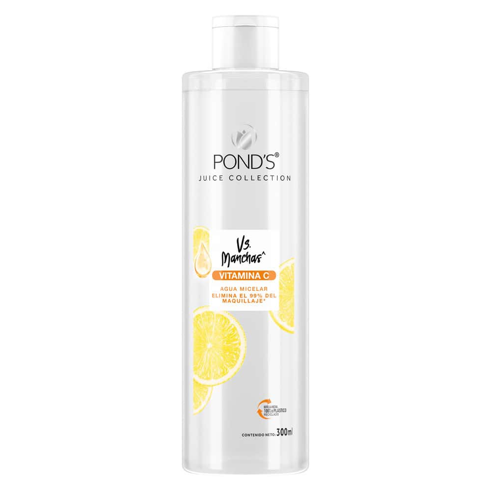 Agua Micelar Ponds Vs Manchas  Vitamina C 300 ml