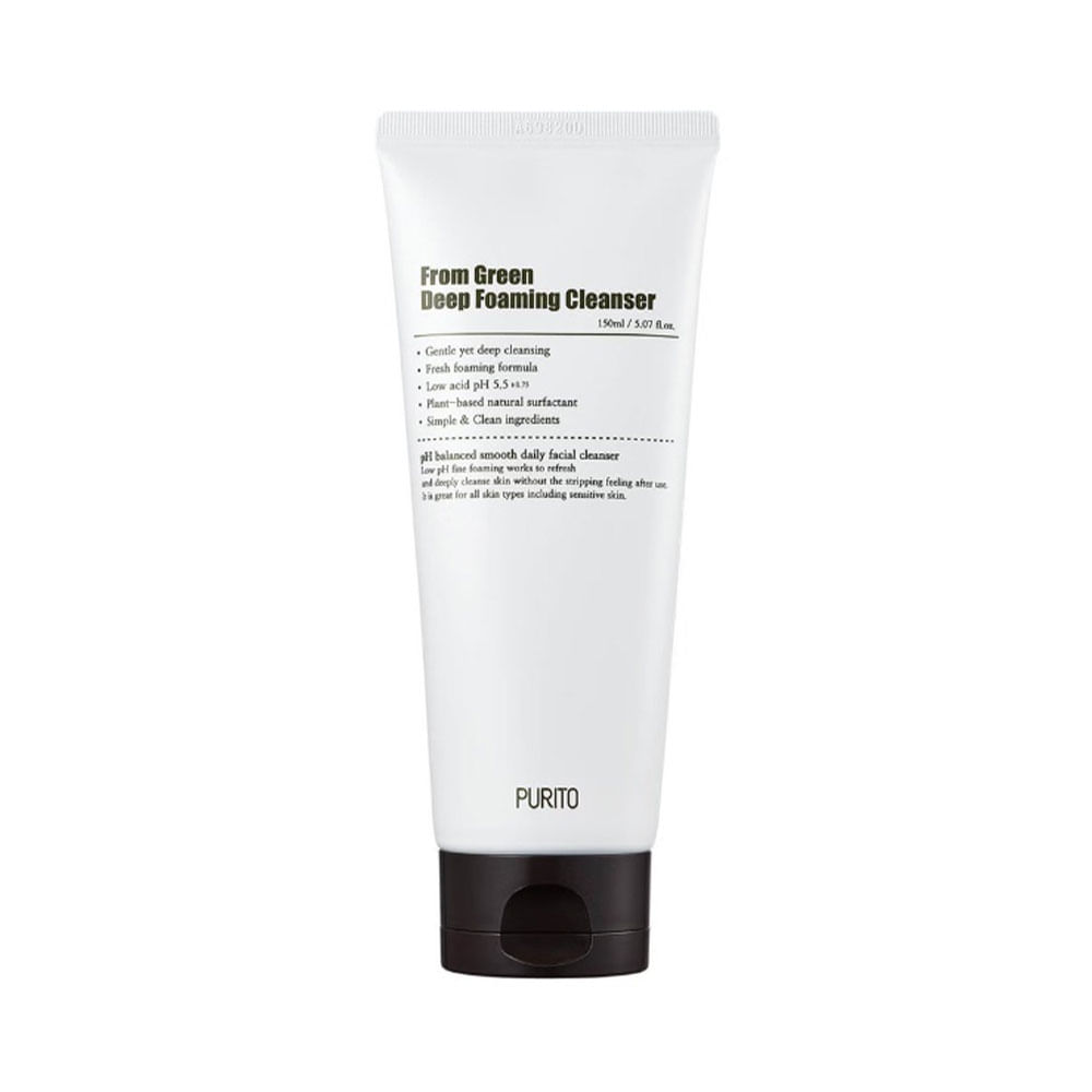 Gel Limpiador Facial Purito From Green Deep Foaming Cleanser 150 ml