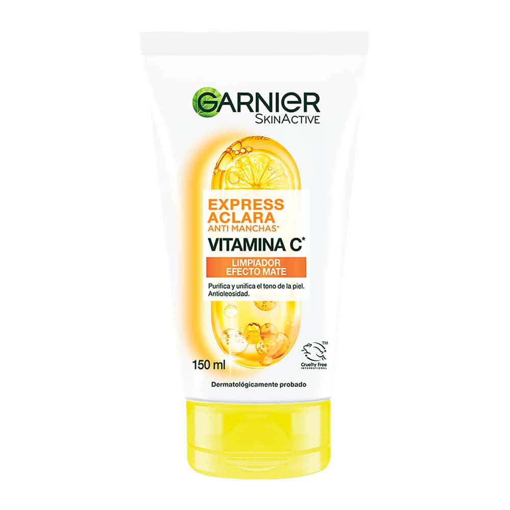 Gel limpiador facial Garnier Skin Active Aclara Tono Uniforme 150 ml
