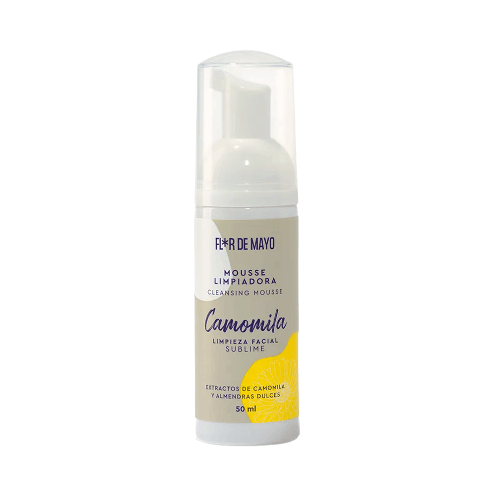 Mousse Limpiadora facial Flor de Mayo Camomila 50 ml