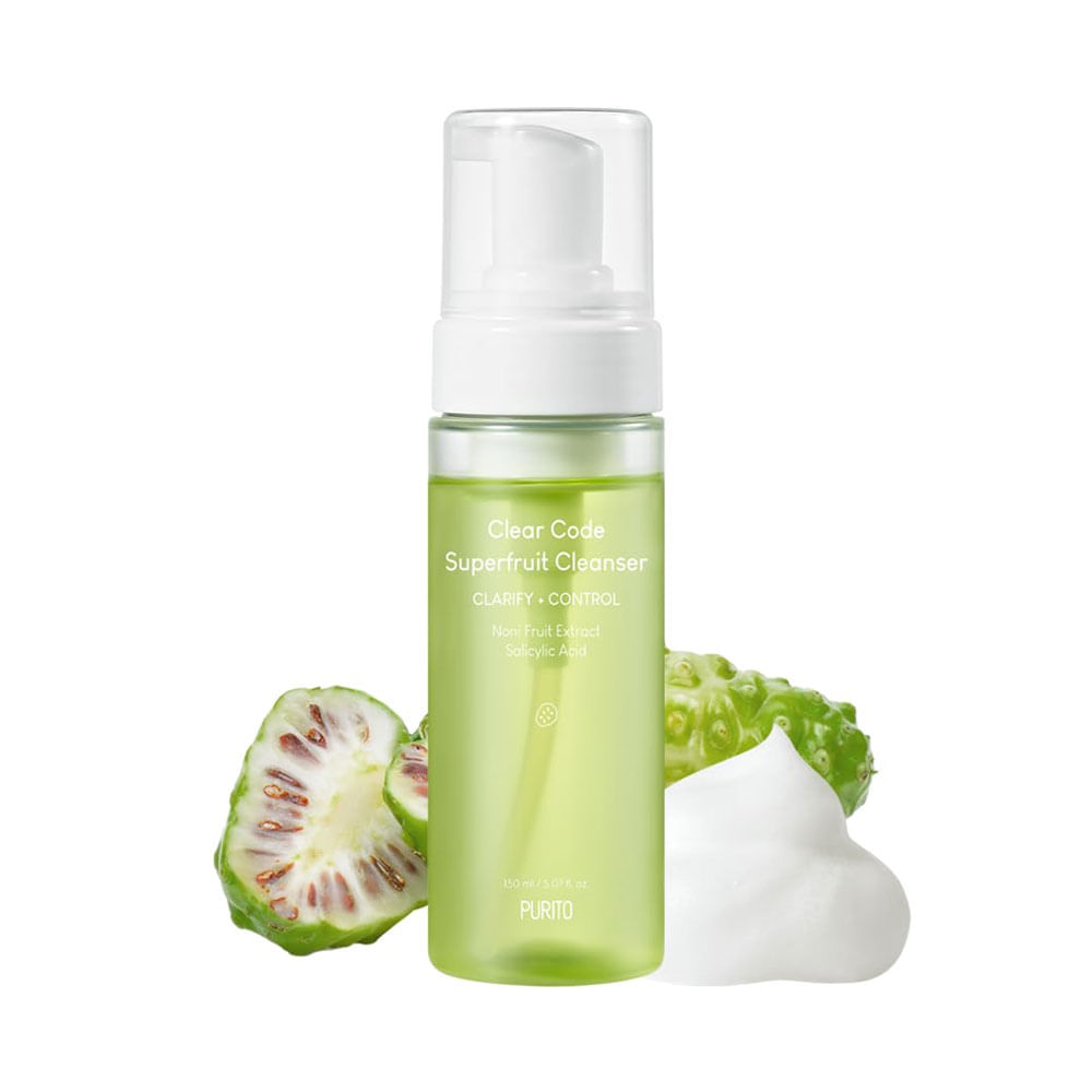 Gel Limpiador Facial Purito Clear Code Superfruit Cleanser 150 ml