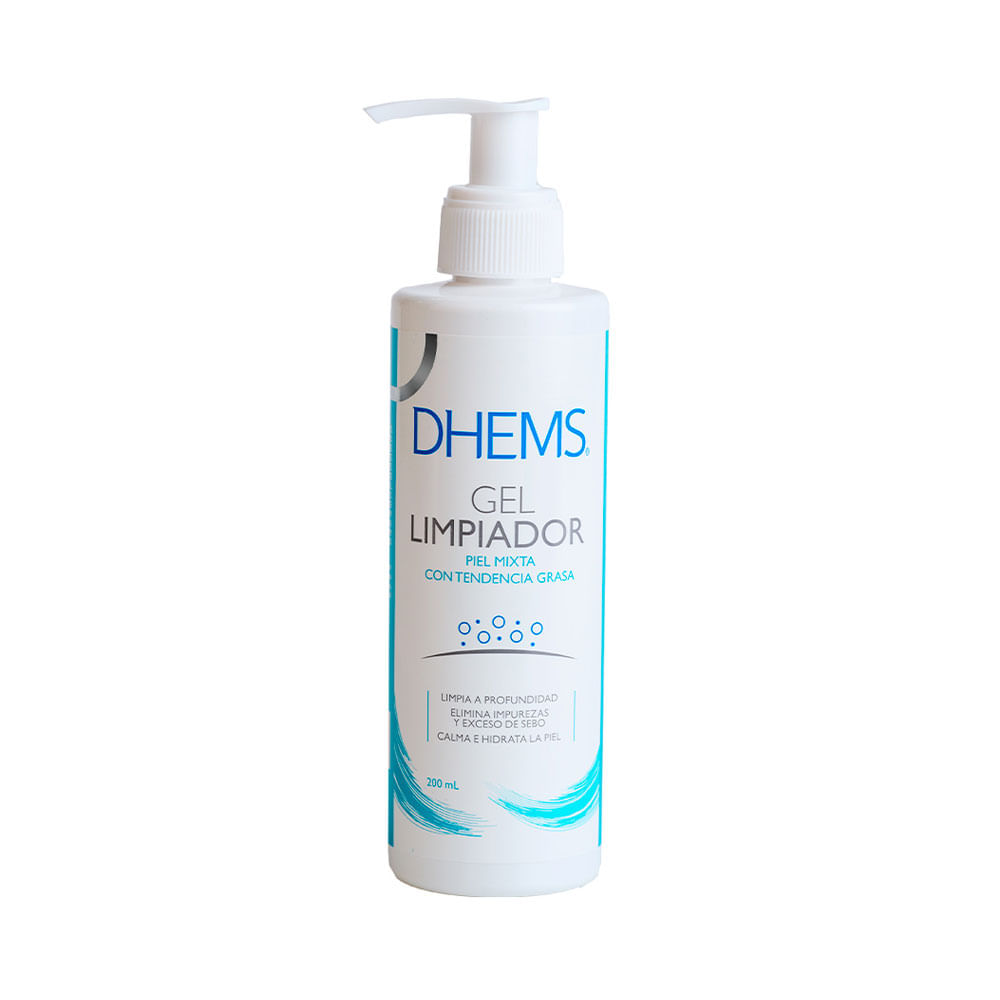 Gel limpiador Dhems para piel mixta con tendencia grasa 200 ml