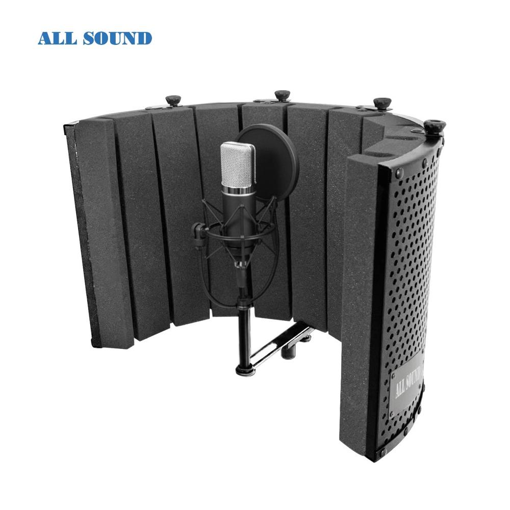 PANEL ACÚSTICO DE ESTUDIO PARA MICRÓFONO PA-BKS   ALL SOUND
