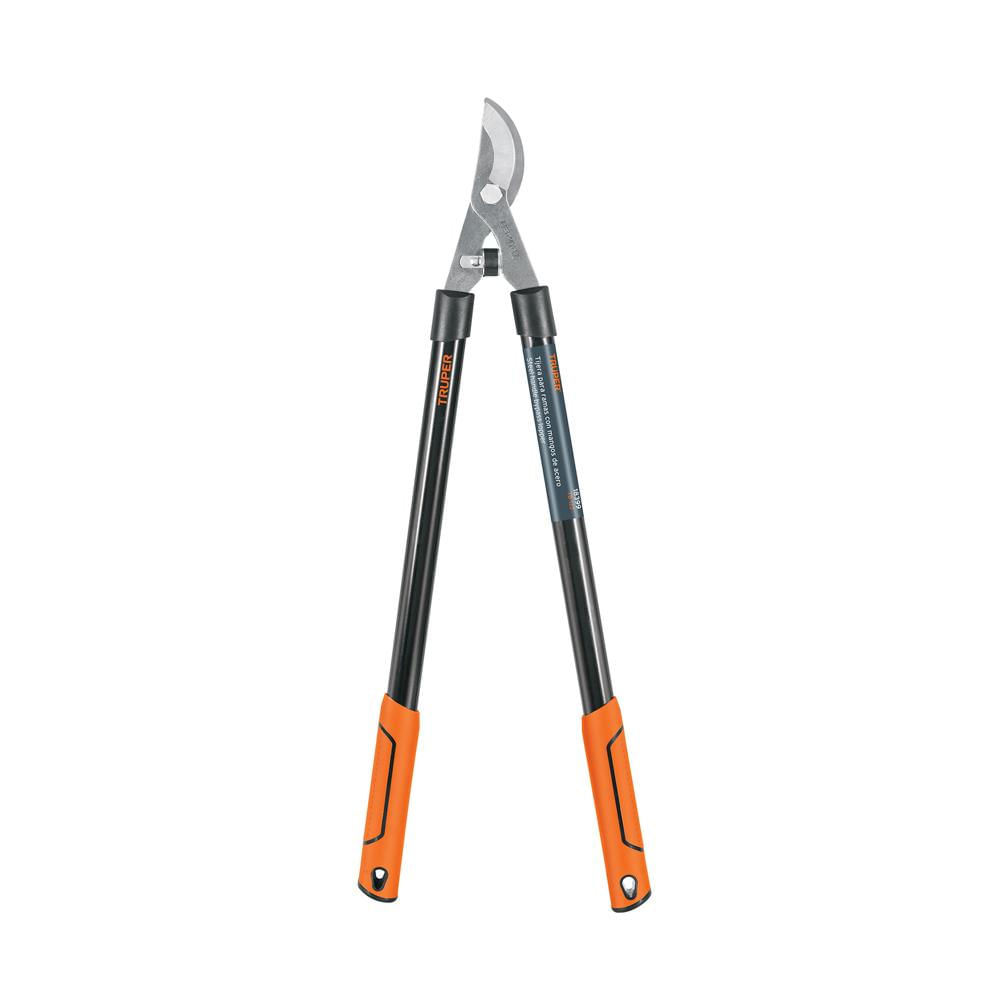 Tijera para poda mango tubular 68 cm para ramas altas truper Gris