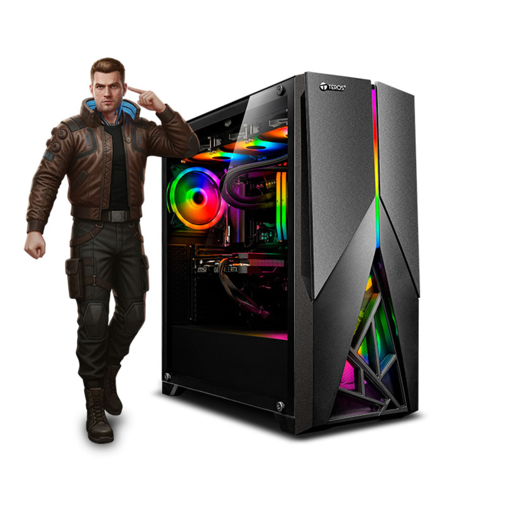 CPU Gamer RYZEN 9 7900X 32gb DDR5 1TB RTX5070TI 16GB Mipclista Falkor RGB COMPUTADORA