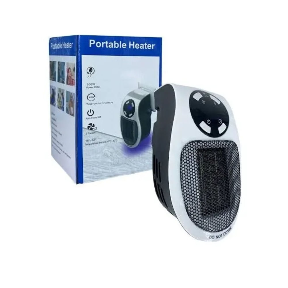 Mini Calentador De Espacio De 500 W Blanco