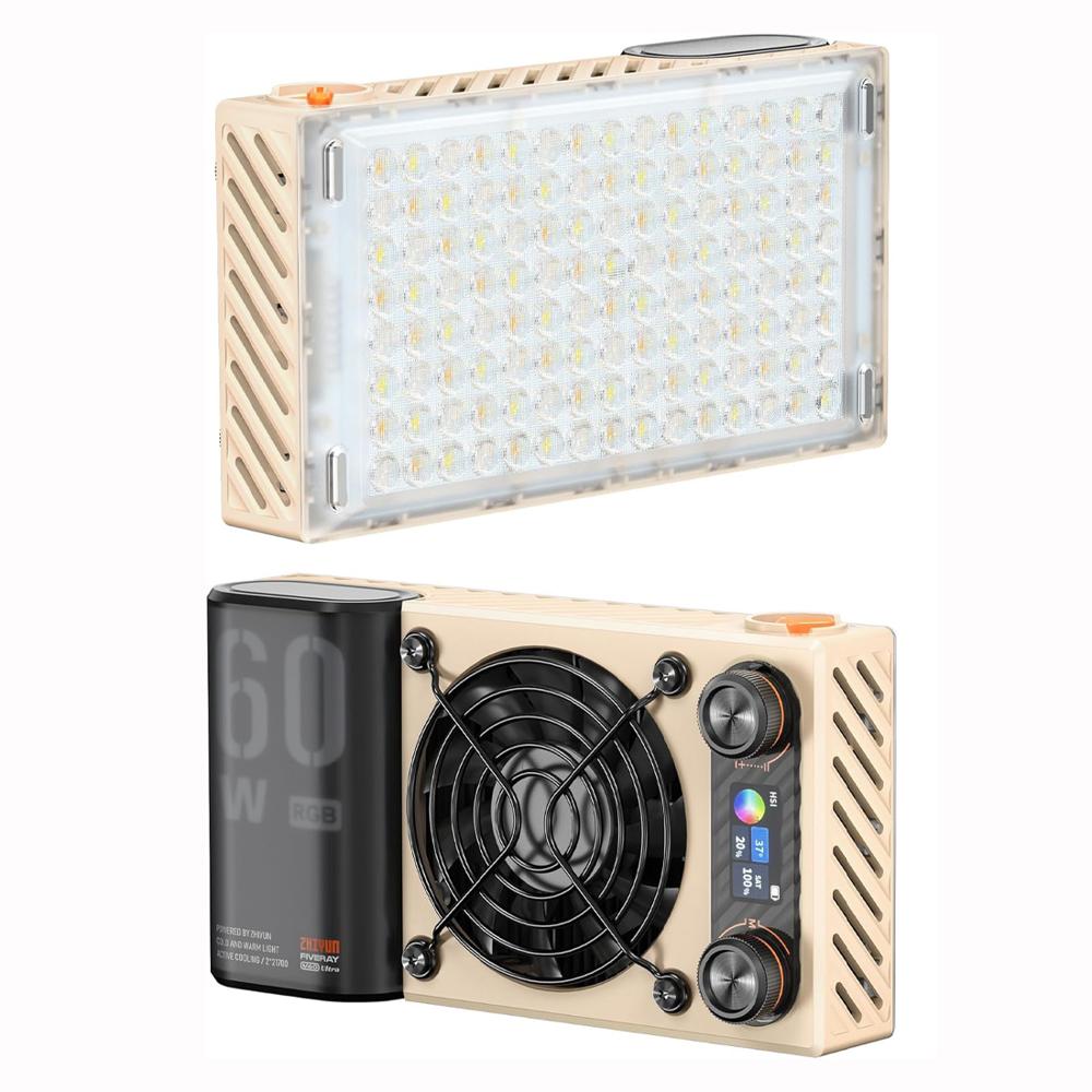 Luz LED Zhiyun Fiveray M60 Ultra RGB para Video y fotografía