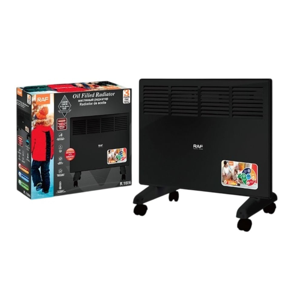 Radiador Eléctrico Raf 1500 W Calefactor