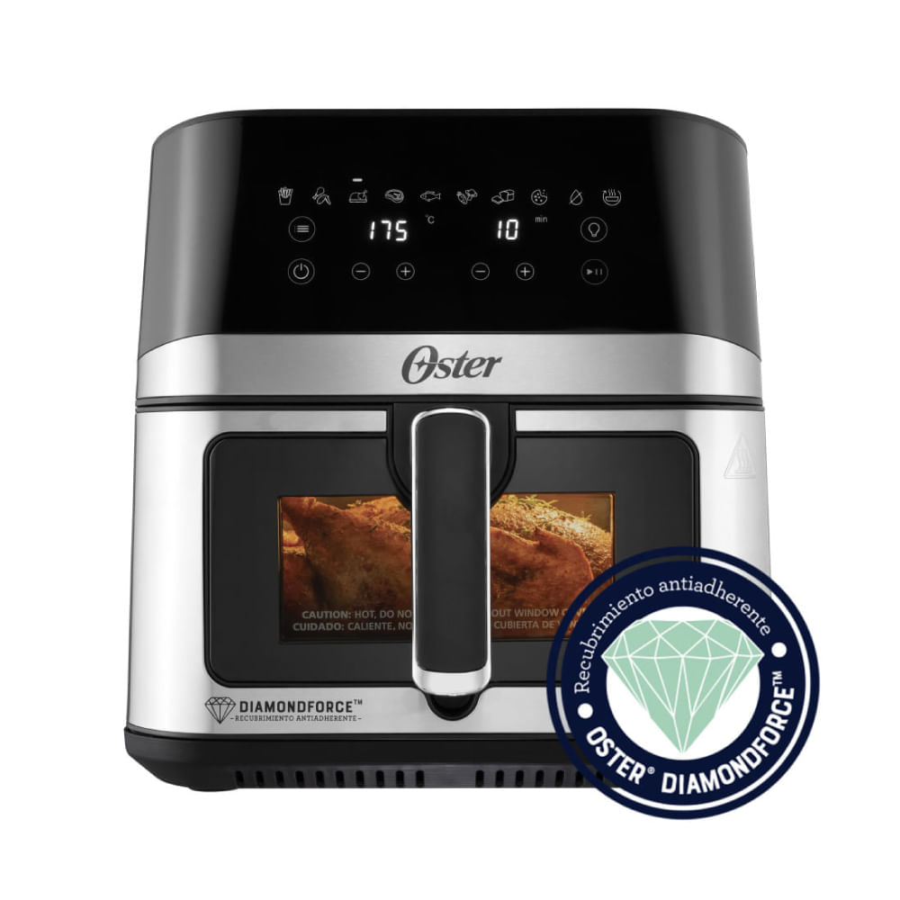Freidora de Aire Digital Oster CKSTAF75WDSSDF-053 de 7.5L 1700w
