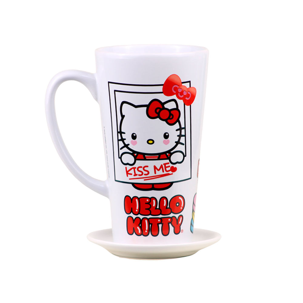 Taza Hello Kitty Plato Scool 450ml Ceramica 400335