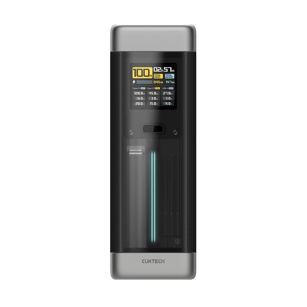 Cargador Portatil CUKTECH 25000mAh 140W Un Año De Garantía