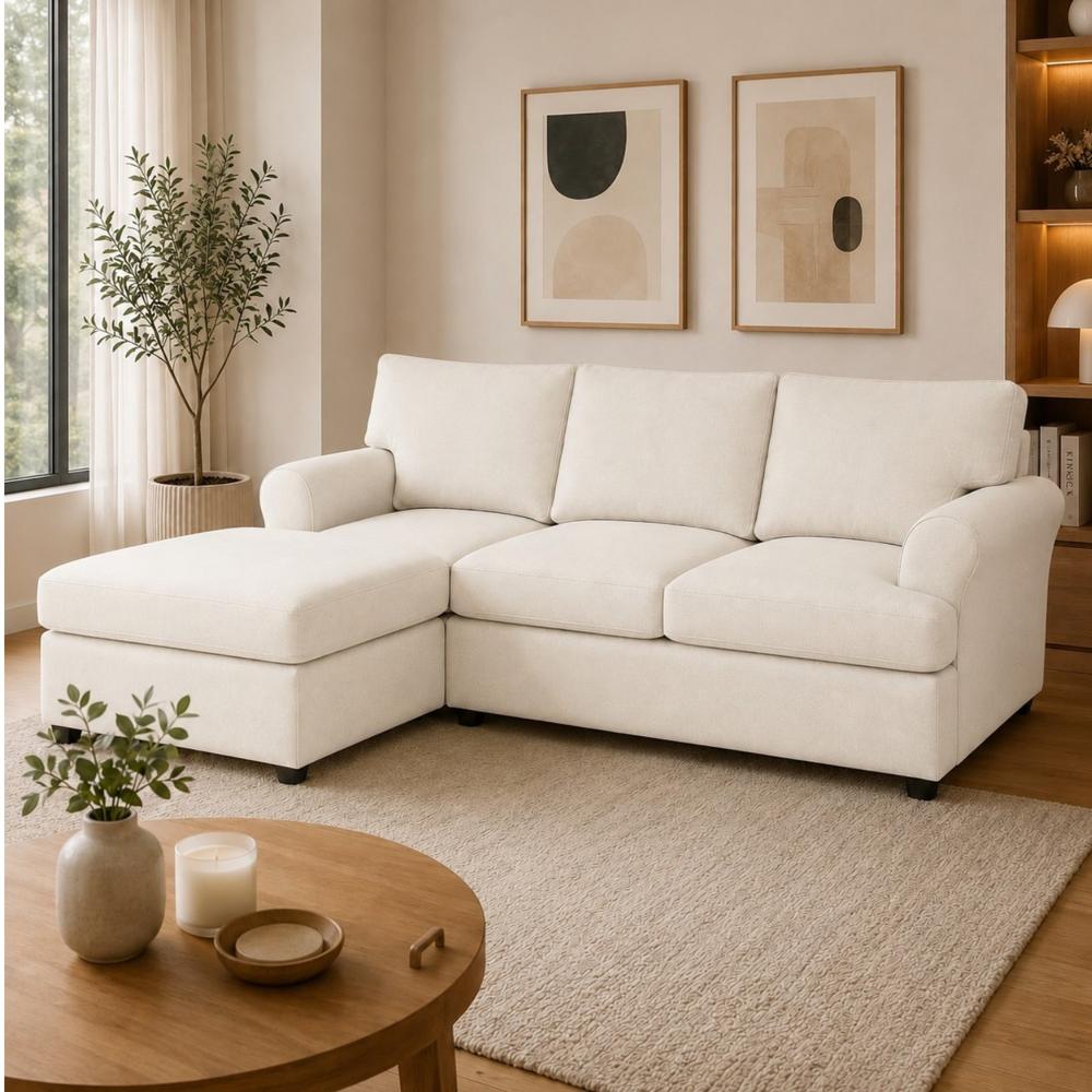 Sofa Modular Ari Ivory Banqueta de Regalo