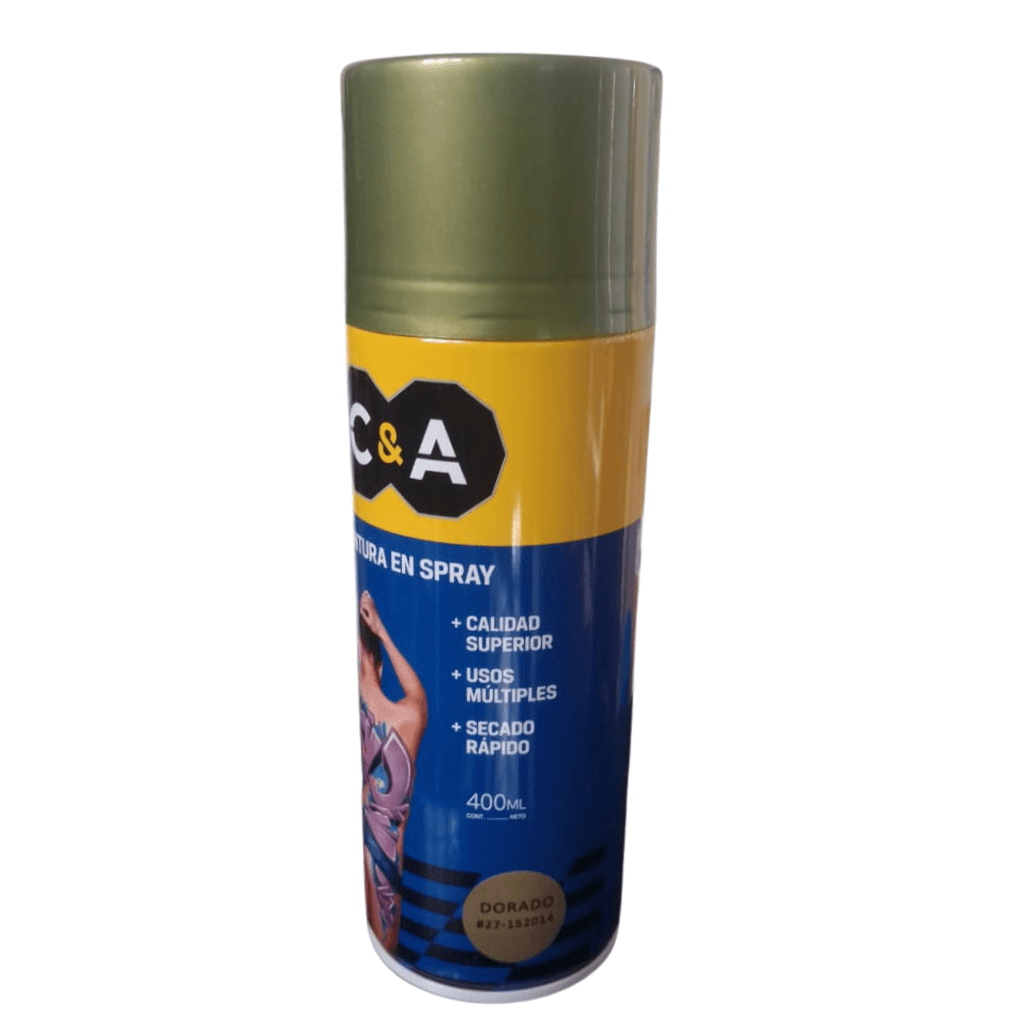 Pintura Spray CyA Dorado 27 - Dorado