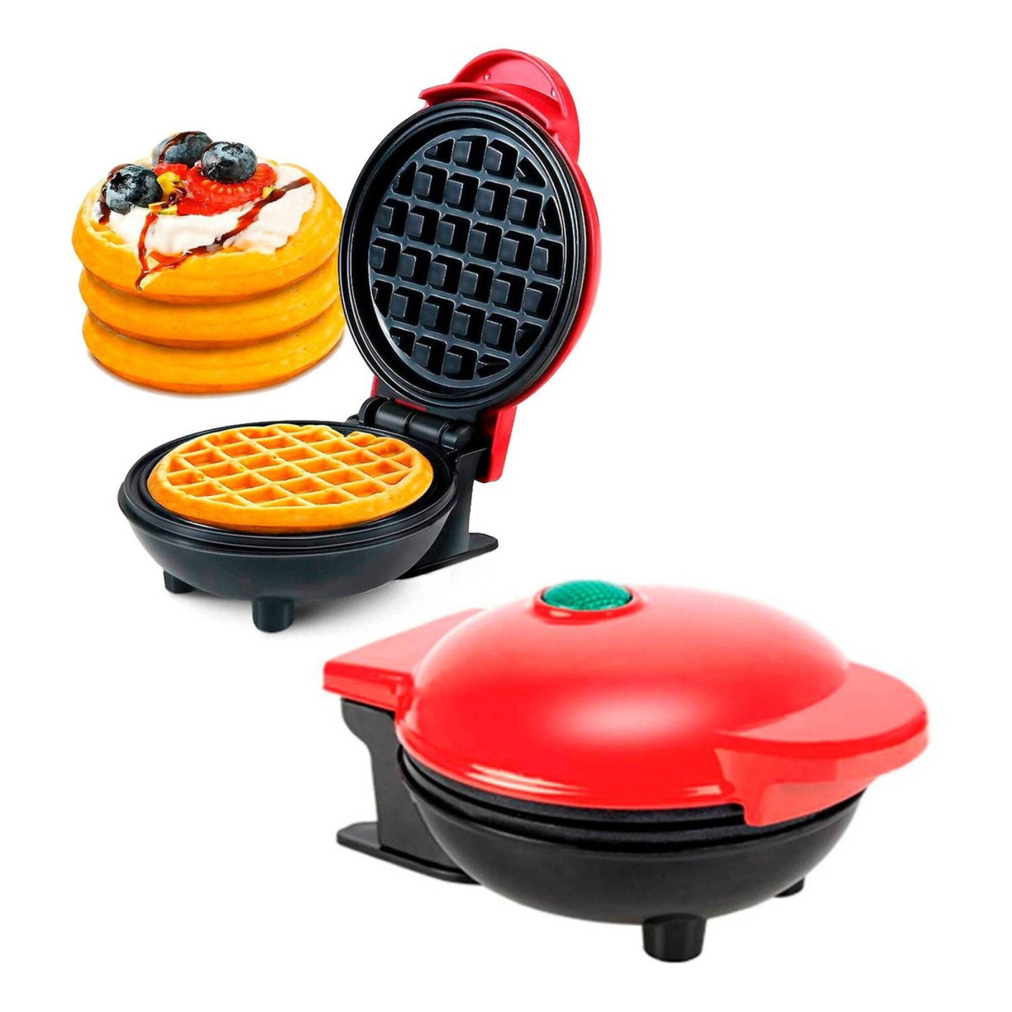 Máquina para hacer Wafles Waflera Eléctrica en Forma de Redonda