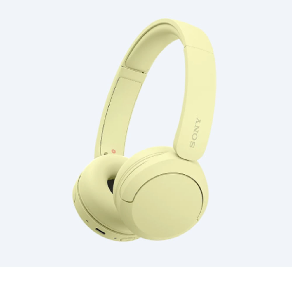 Audifonos WH-CH520 Bluetooth Sony - AMARILLO