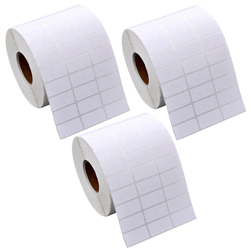 Etiqueta Termica Adhesiva 3x2cm 3 Columnas Pack 3 Rollos