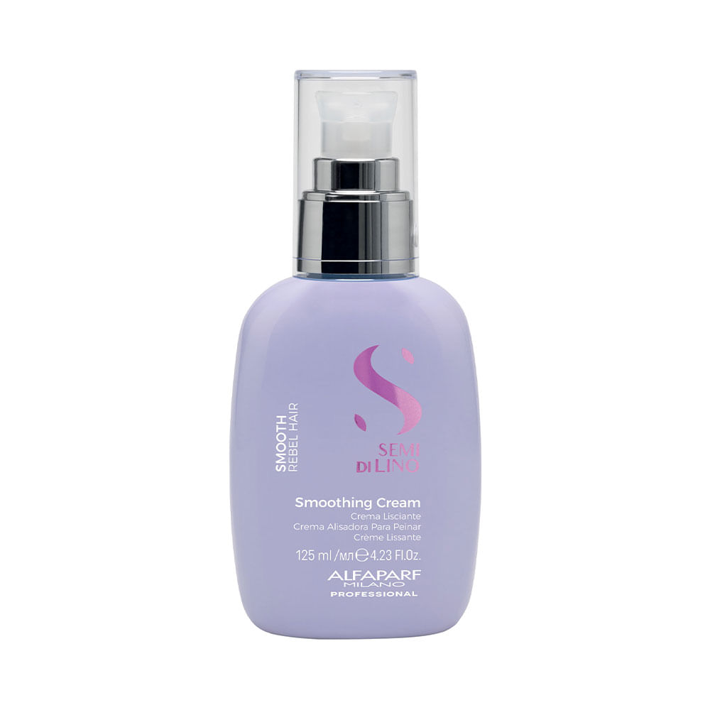 Crema Capilar Semi Di Lino Smooth Smoothing Cream Control del Frizz 125 ml