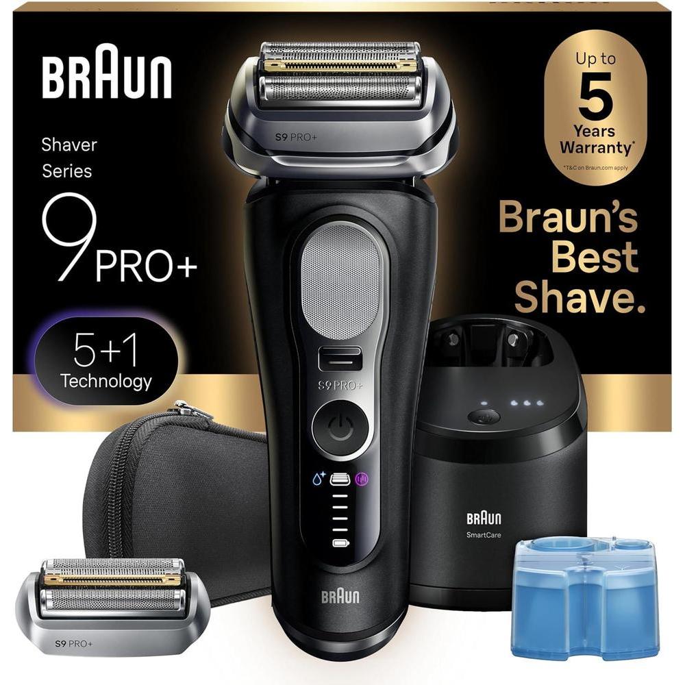 Rasuradora Braun Serie 9 Pro+ Negra Afeitadora Inteligente