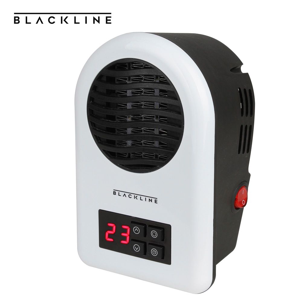 Calefactor Digital BLACKLINE 500W MHBL-01 - Promart
