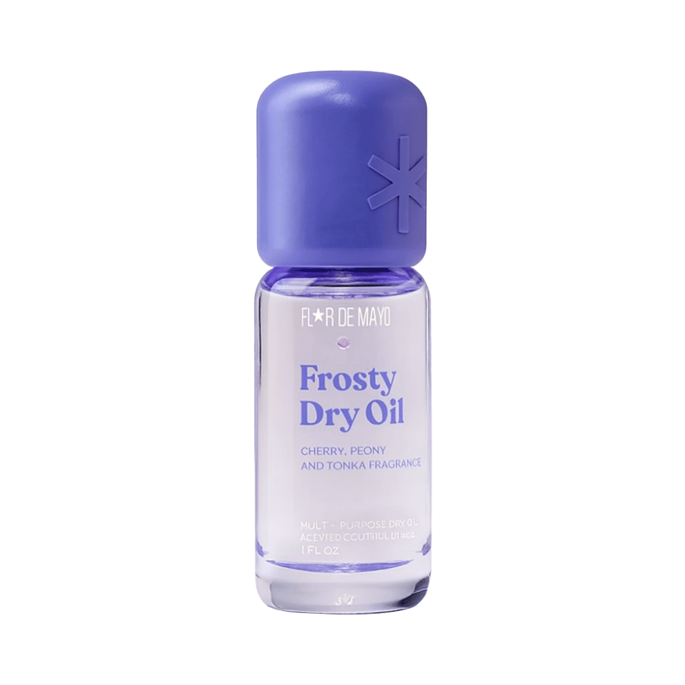 Aceite multifuncional Flor de Mayo Frosty Dry Oil nutre e ilumina la piel 50 ml