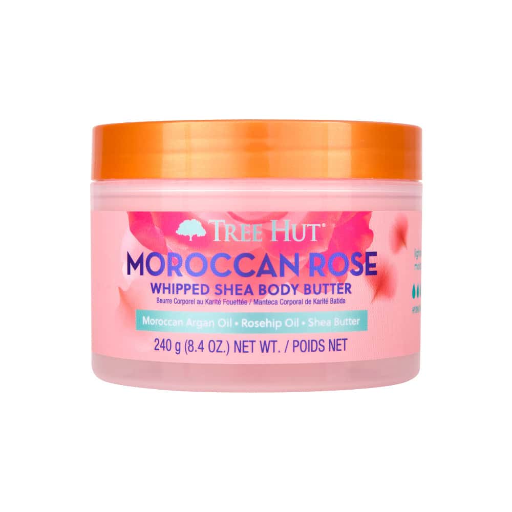 Crema corporal Tree Hut Whipped Body Butter Moroccan Rose 240 ml