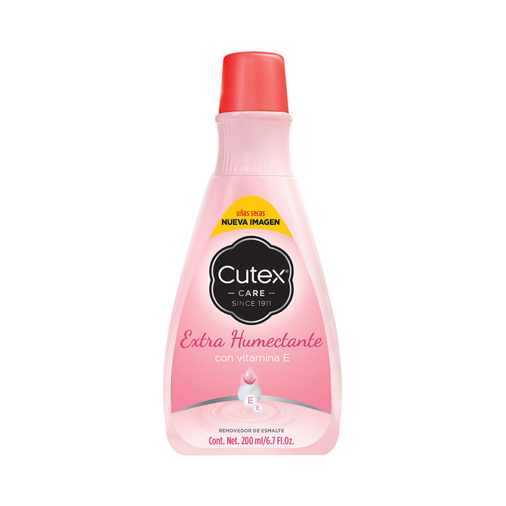 Quita esmalte Cutex extra humectante con vitamina E 200 ml