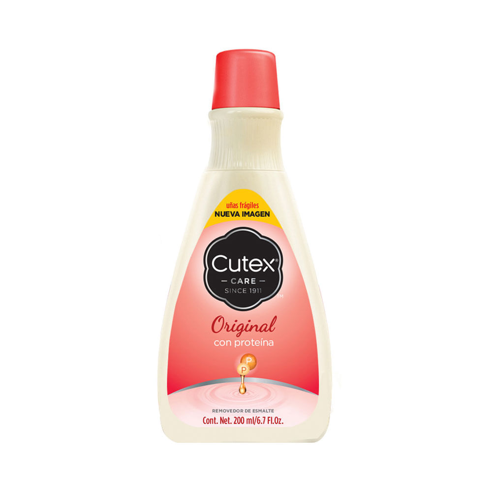 Quita esmalte Cutex Original con proteína 200 ml