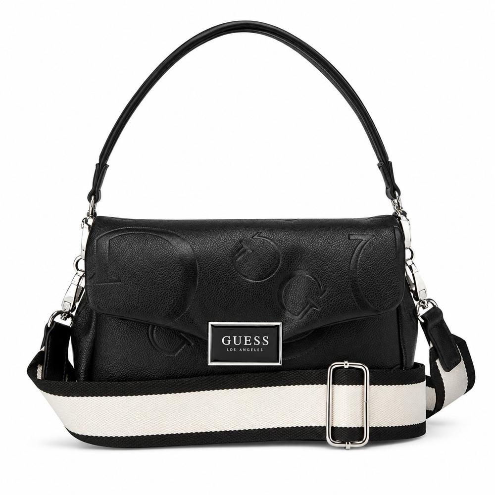 CARTERA CROSSBODY GUESS DOBLE USO NEGRO