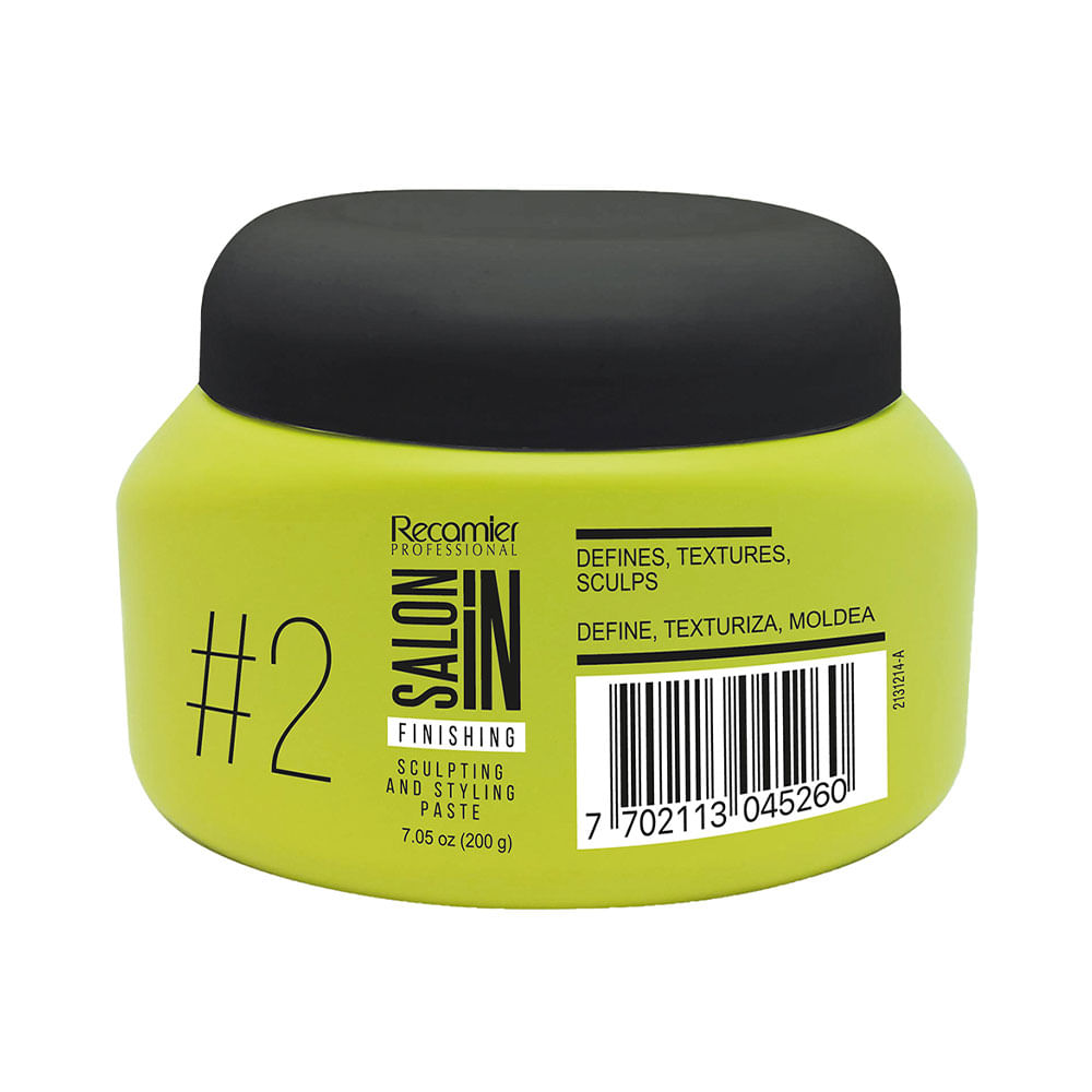 Cera para peinar Salon In Recamier Sculpting & Styling para peinados 200 g