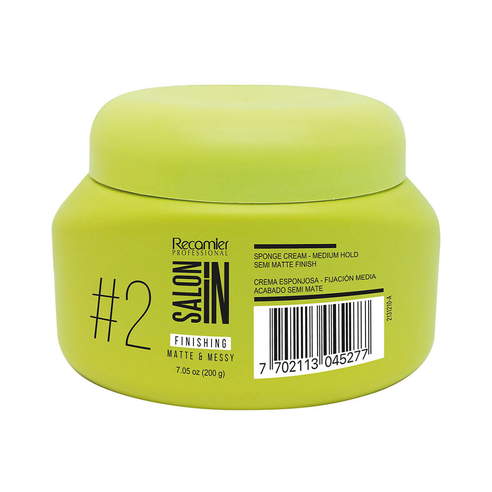 Crema para peinado Salon In Matte & Messy acabado mate fijación media 200 g