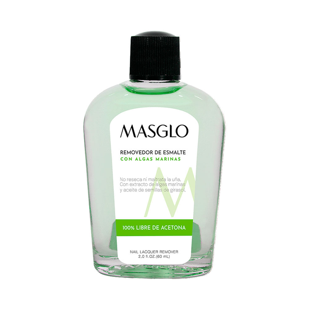 Removedor de Esmalte Masglo con Algas Marinas 60 ml