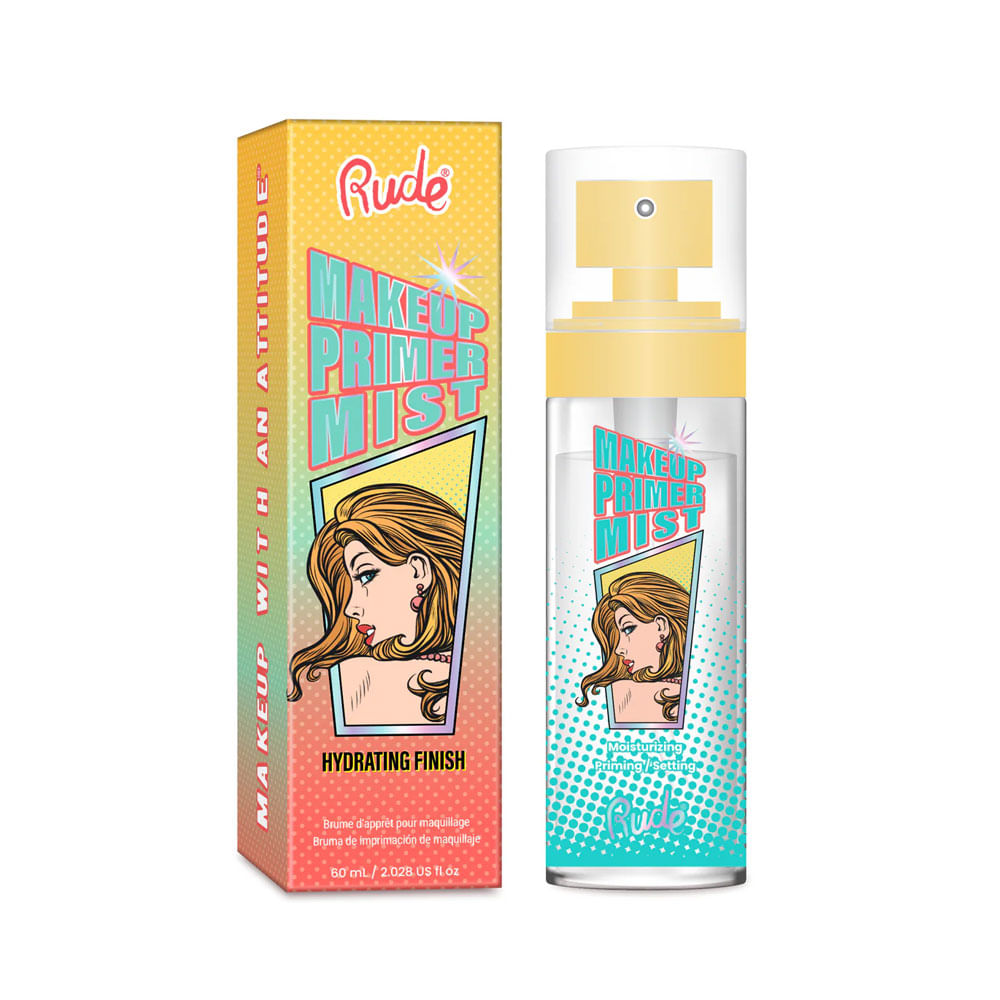 Primer en Spray Rude Cosmetics Makeup Primer Mist 60 ml