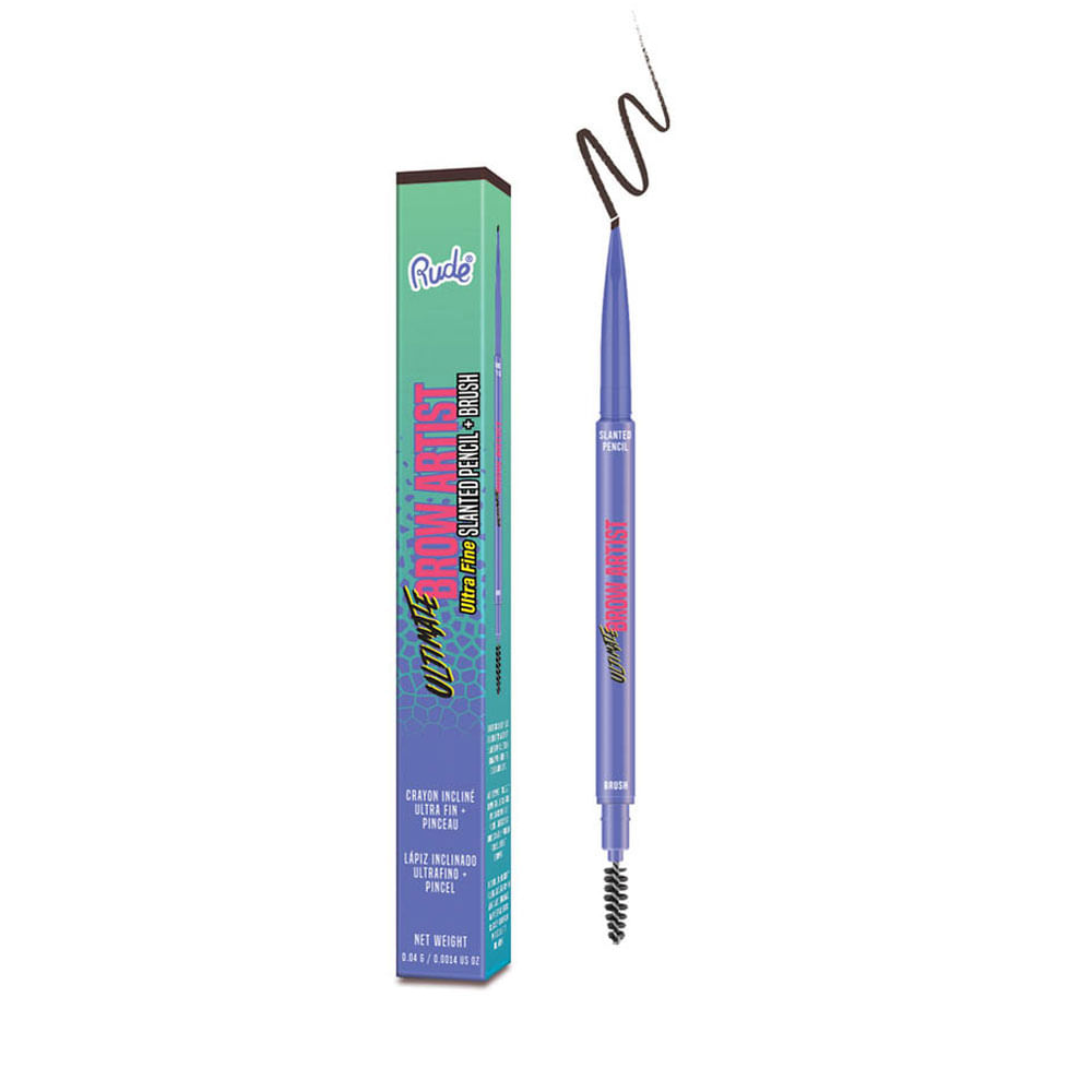 Lápiz de Cejas con Cepillo Rude Cosmetics Brow Artist Neutral Brow