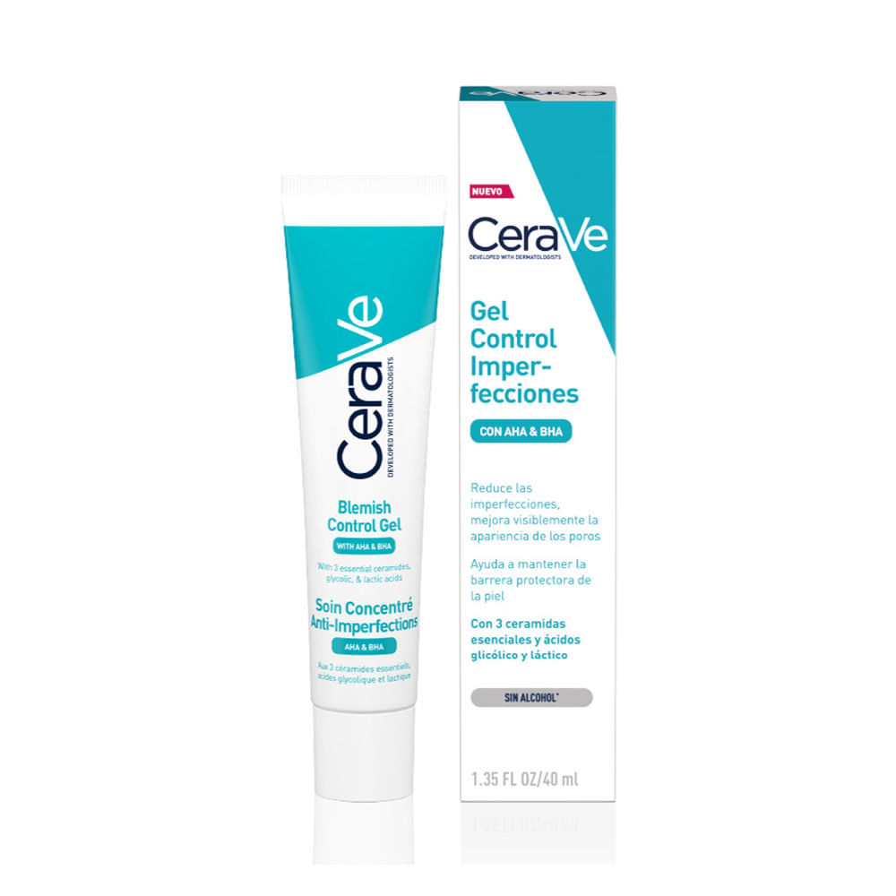 Gel hidratante Cerave Blemish Control Blemish Control con AHA & BHA